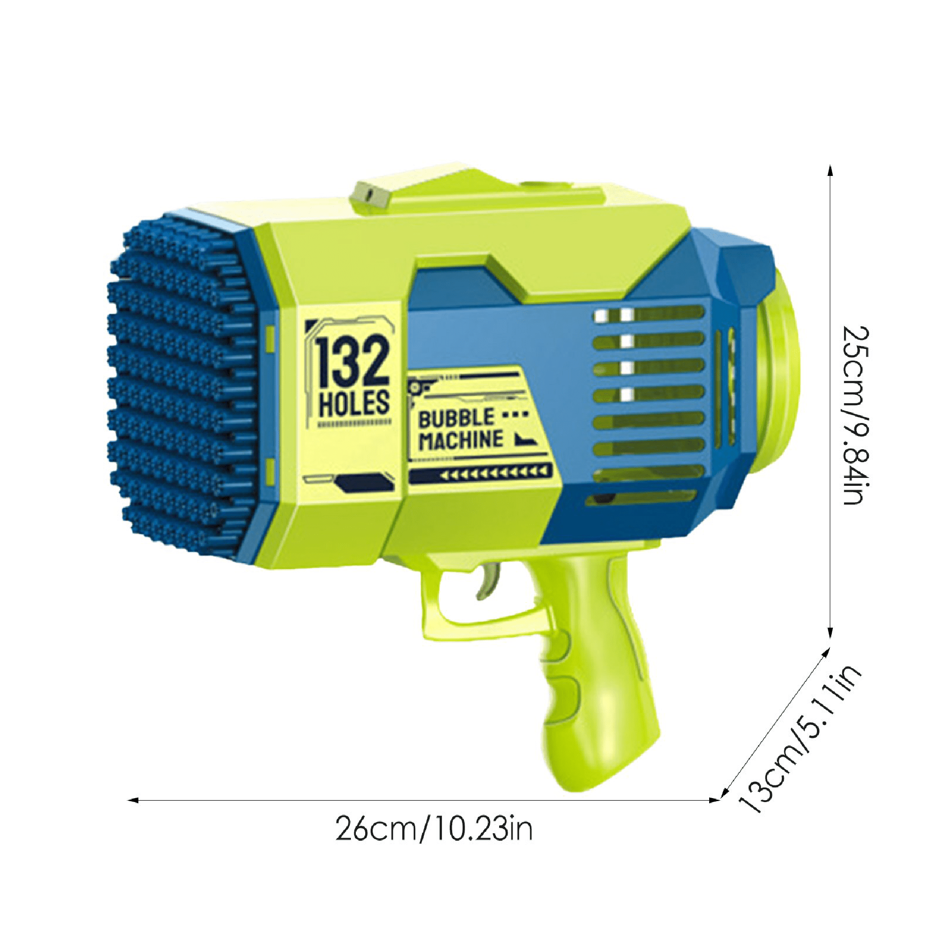 Bazooka De Burbujas De 132 Huecos